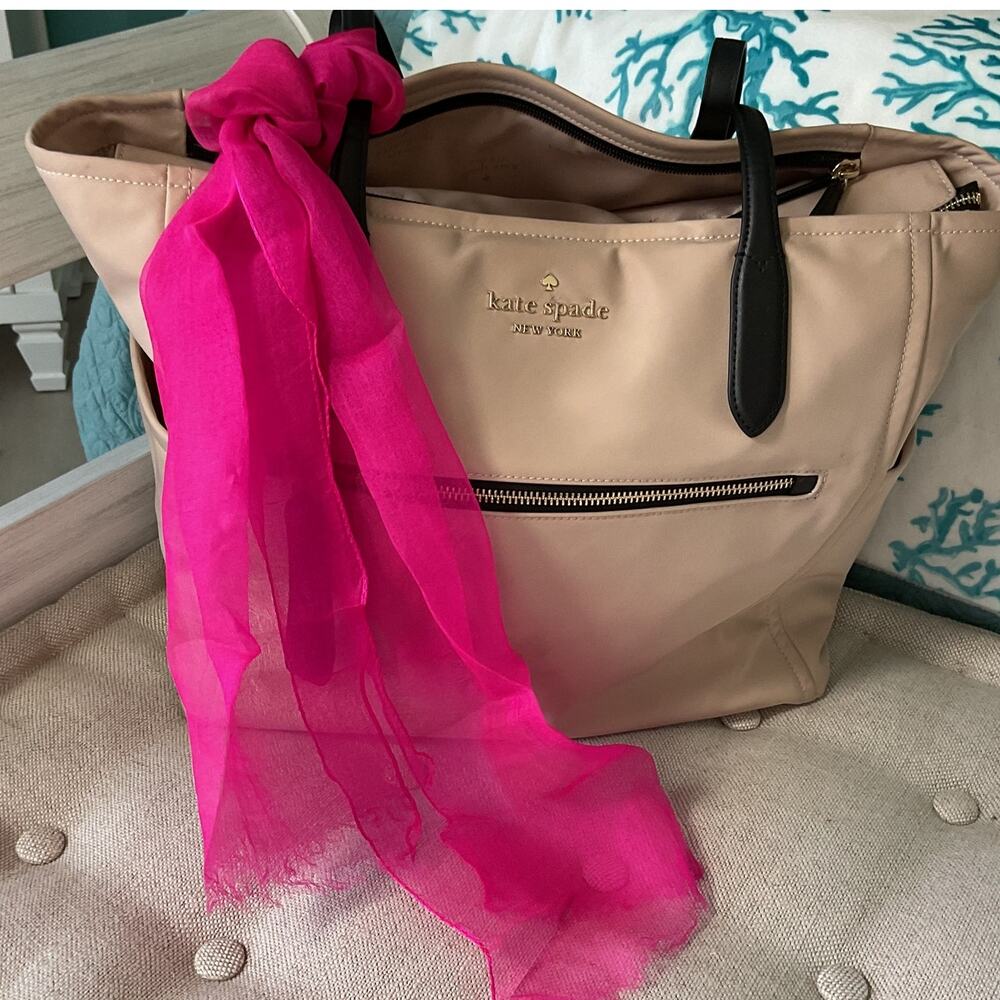 Womens Sheer Scarf Accessory Purse Twilly Hair bow Coquette Core